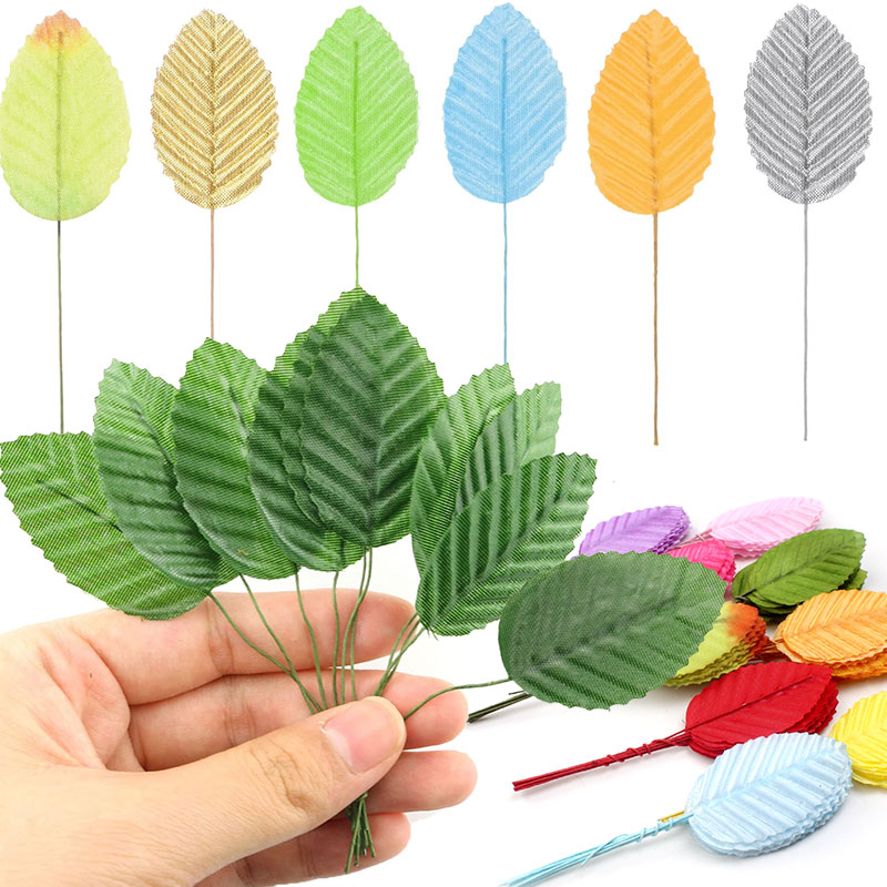 50/100/200Pcs Artificial Silk  - Florist Supply Bulk ulasan dan harga