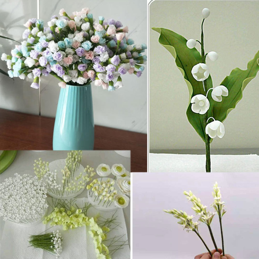 50pcs/lot 26# 0.45mm Floral St - Florist Supply Bulk ulasan dan harga
