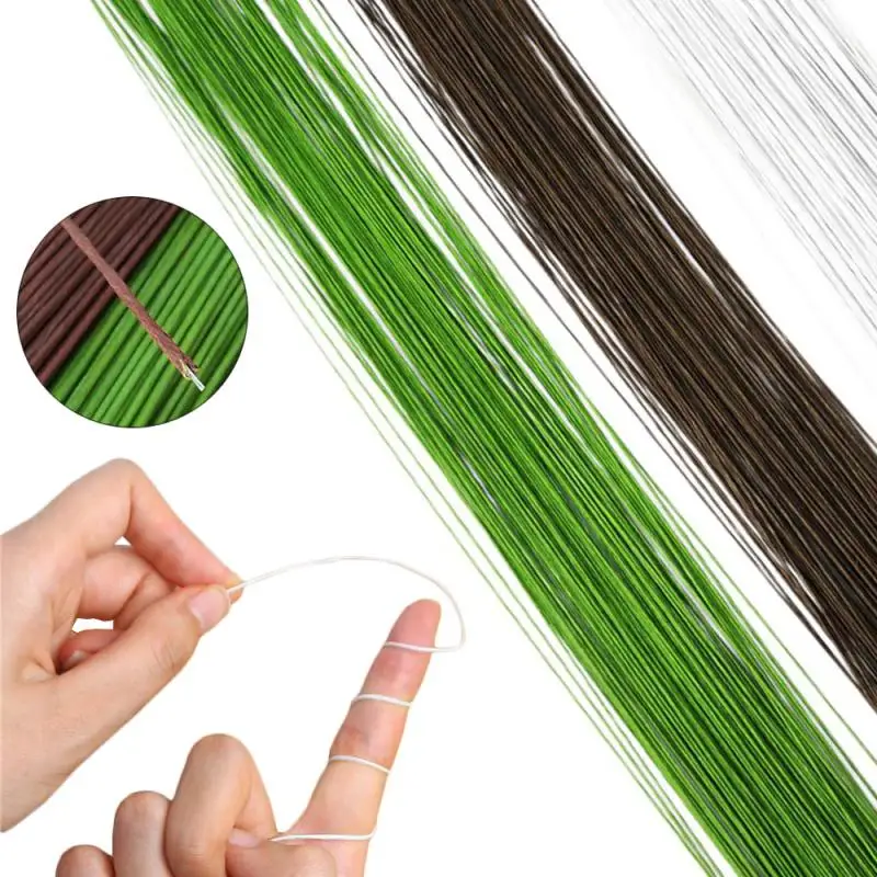 22/20 Gauge LightGreen Floral  - Florist Supply Bulk ulasan dan harga