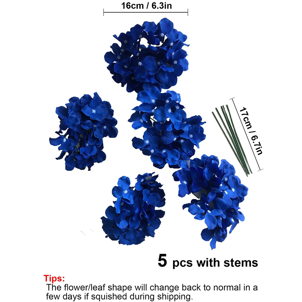 5Pcs Artificial Hydrangea With - Florist Supply Bulk ulasan dan harga